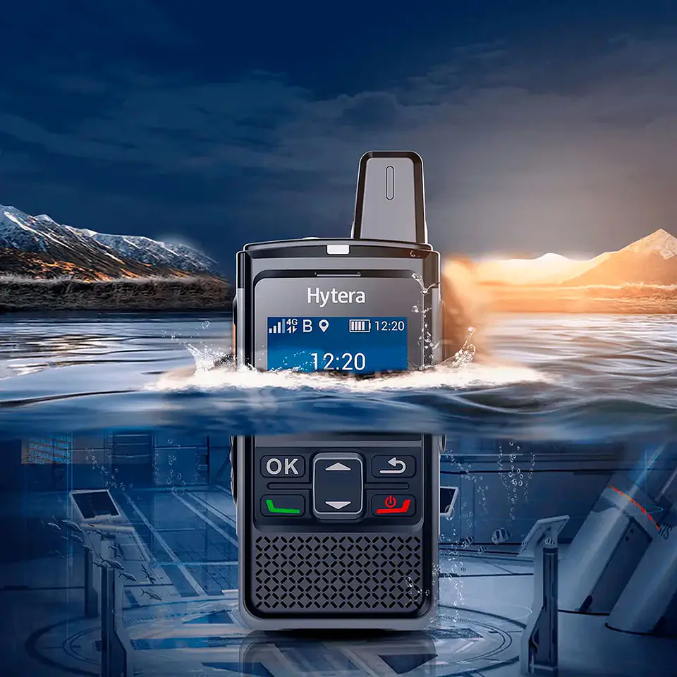 Hytera PNC360S Radio Handy PoC LTE ultra compacto 1GB+8GB WIFI BT GPS 4G red celular IP67 3