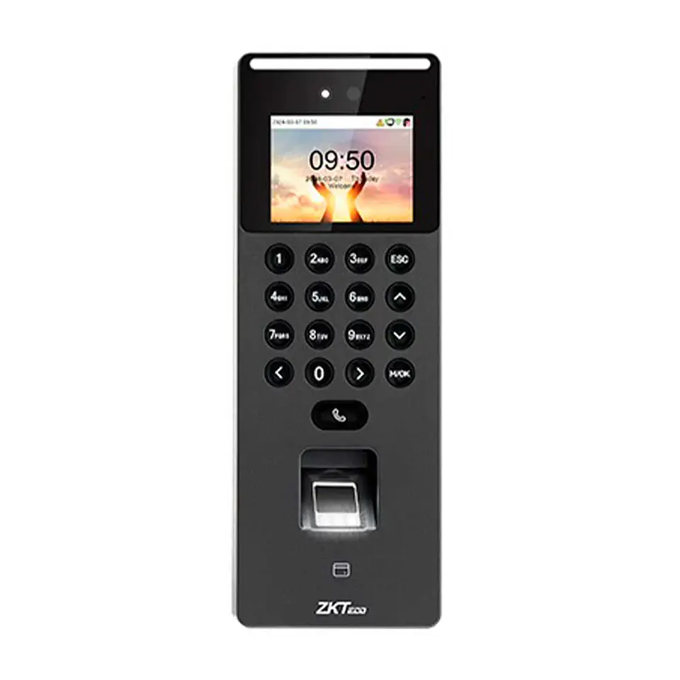 Control de Acceso y Asistencia ZKTeco SenseFace-2A Rostro Huella y Tarjeta 1