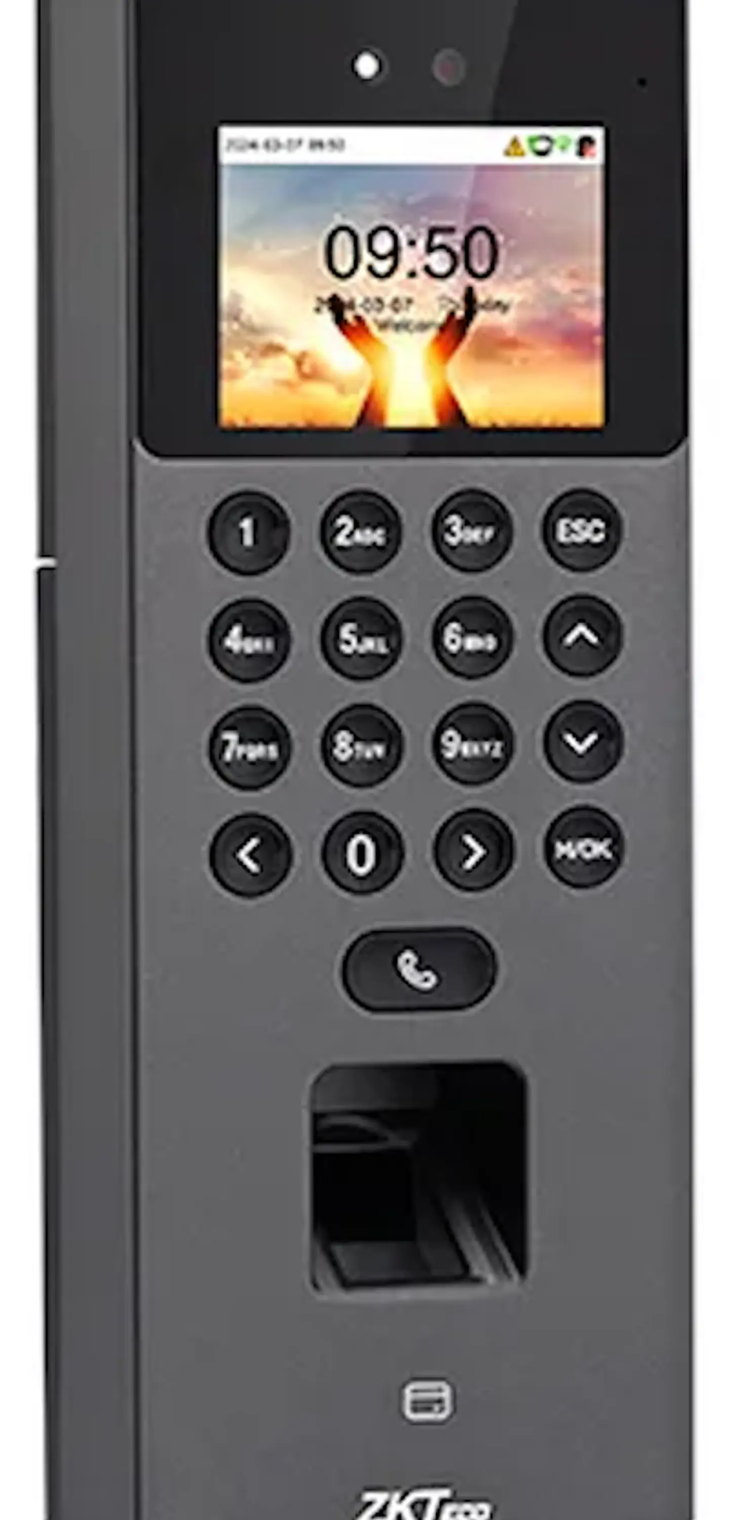 Control de Acceso y Asistencia ZKTeco SenseFace-2A Rostro Huella y Tarjeta 3