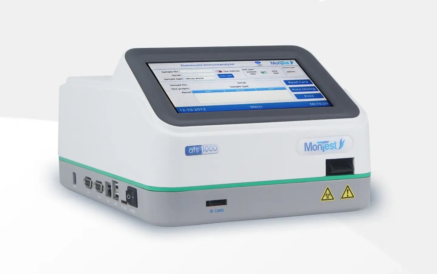 Analizador Inmunofluorescencia Montest  AF-1000 FIA-QD 1