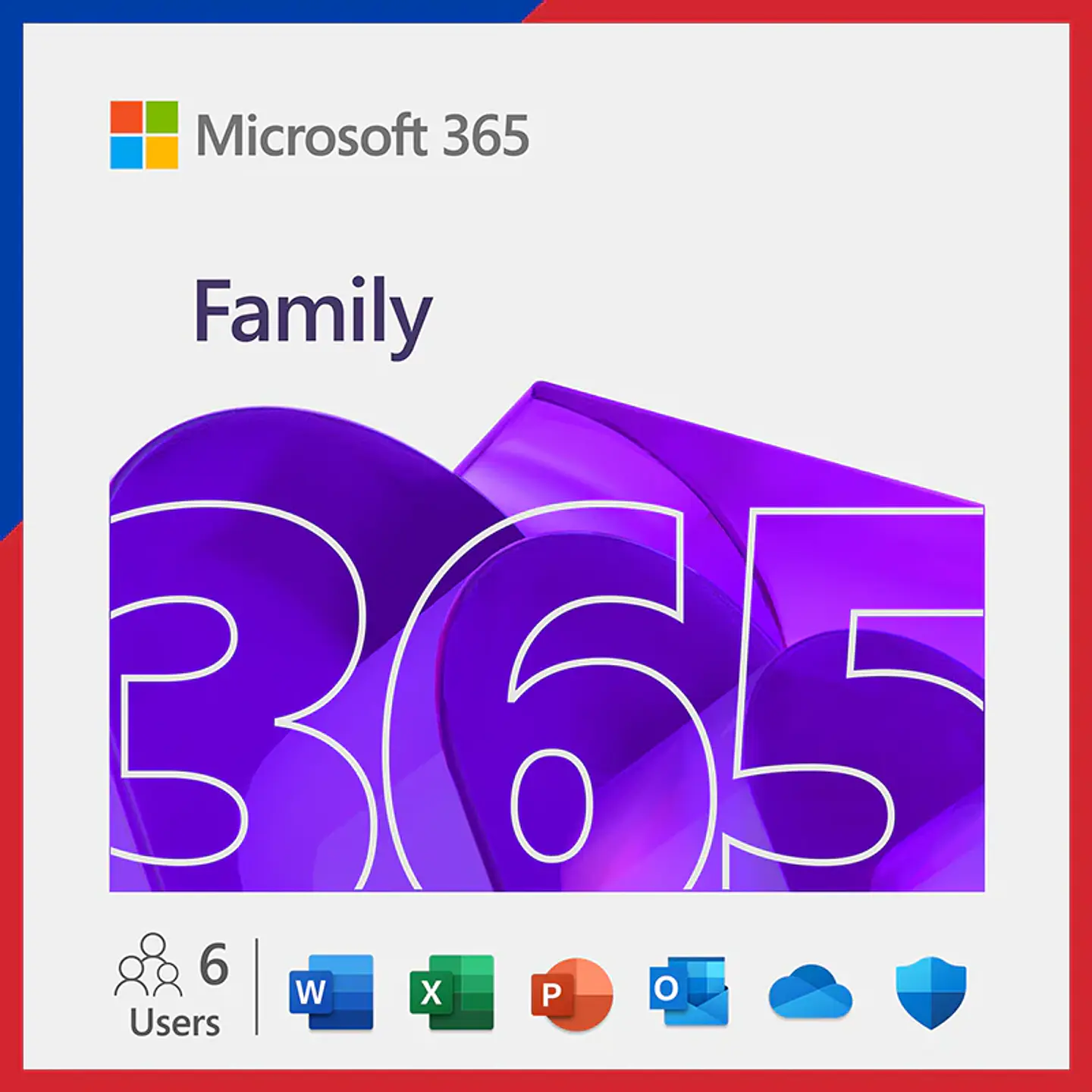 Microsoft 365 Familia + iA Copilot 6 Uusuarios para Windows / MacOS / iOS / Android 1