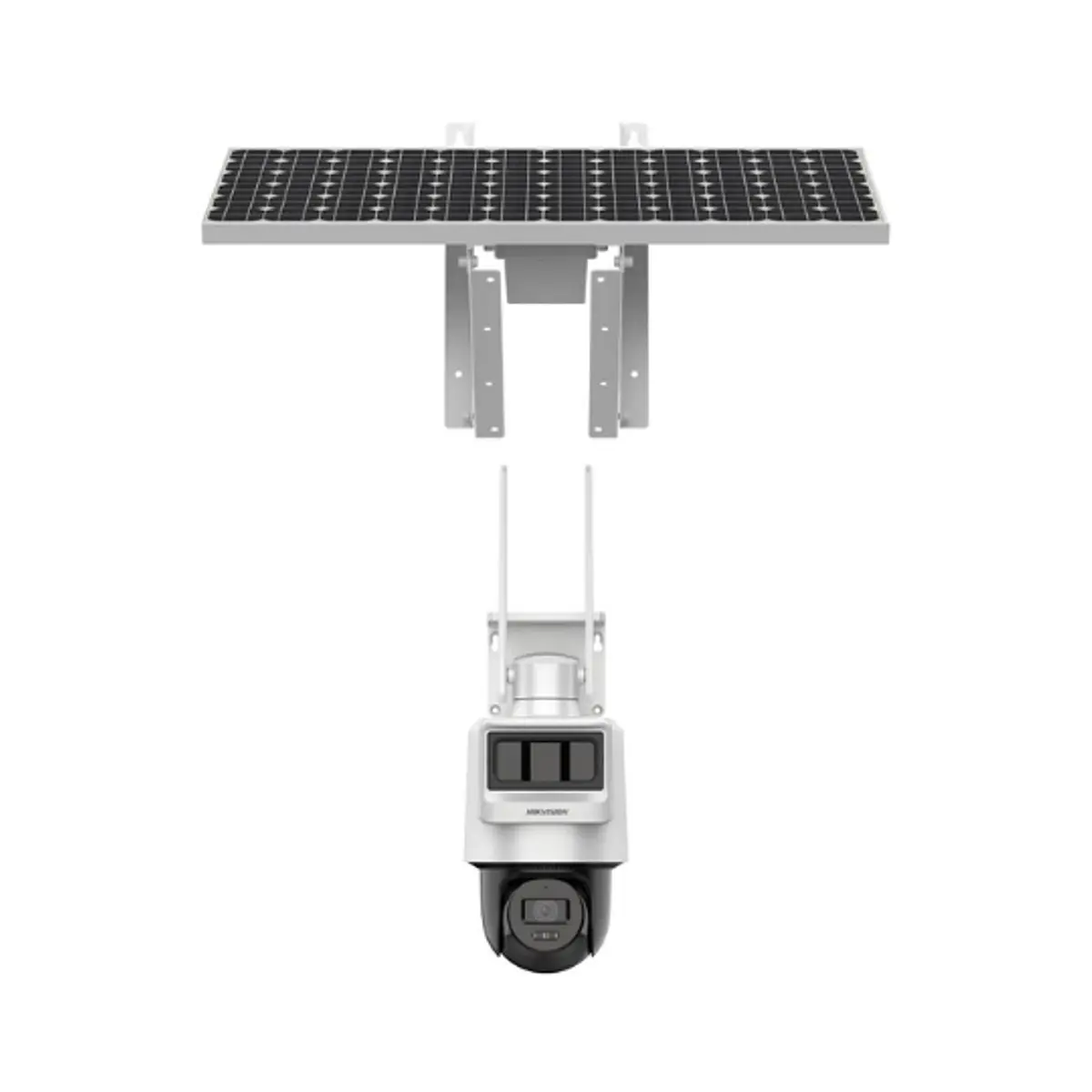 Cámara Domo PT Pro Hikvision 4mp, 4G con Panel Solar