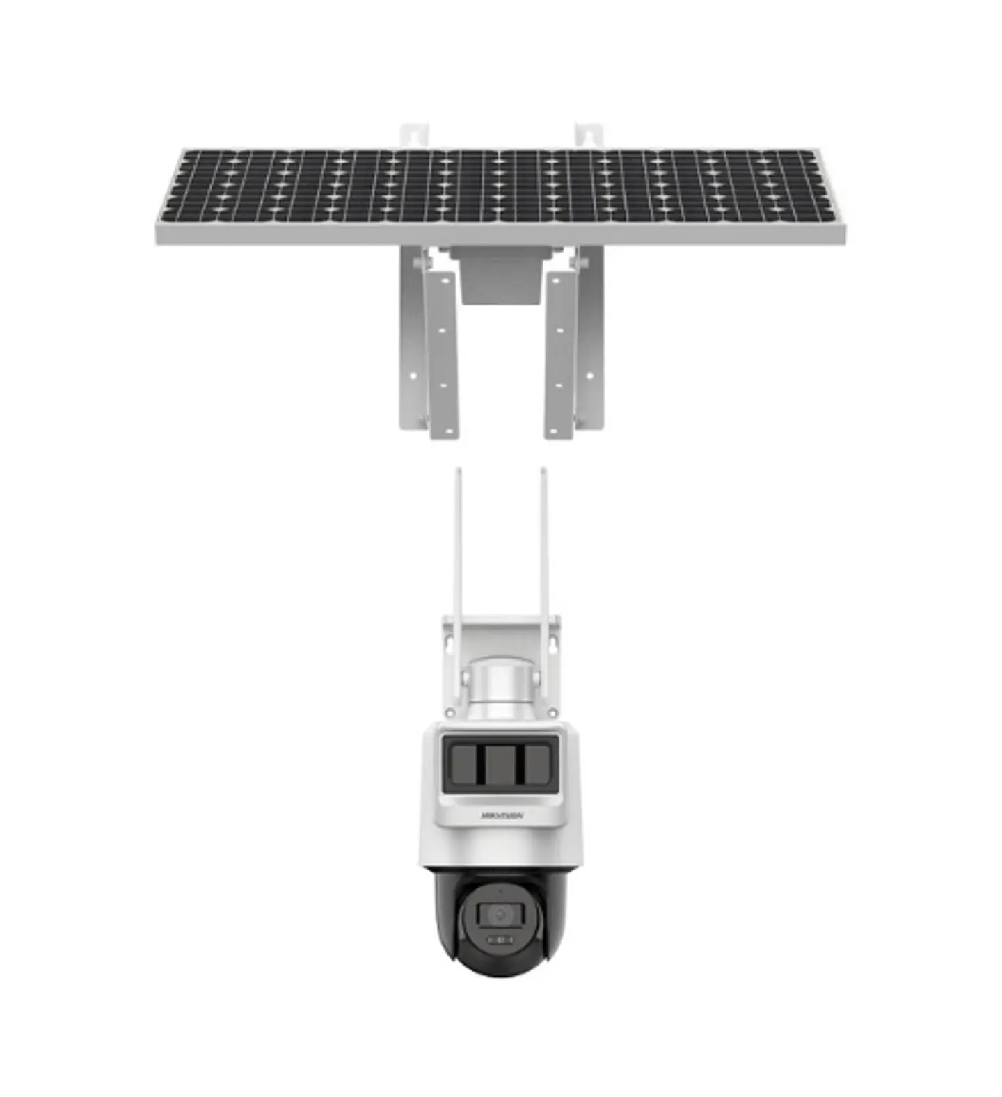 Cámara Domo PT Pro Hikvision 4Mp, 4G con Panel Solar - HK-DS2DE2C400IWG-K/4G 1
