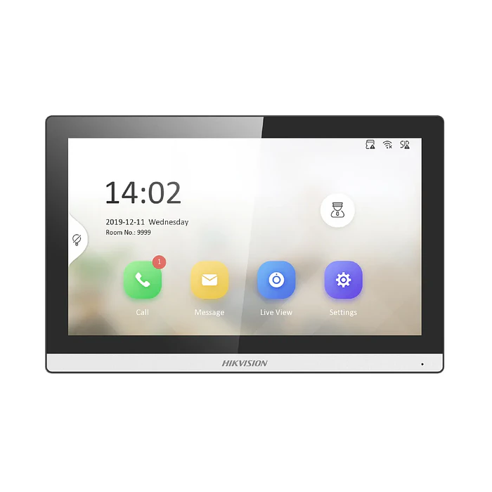 Kit Videoportero Hikvision DS-KIS608-P, Monitor 7