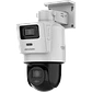 Cámara Hikvision TandemVu DS-2SE2C400MWG-E/14 PT IP PoE 4MP + 4MP, Blanca - Miniatura 3