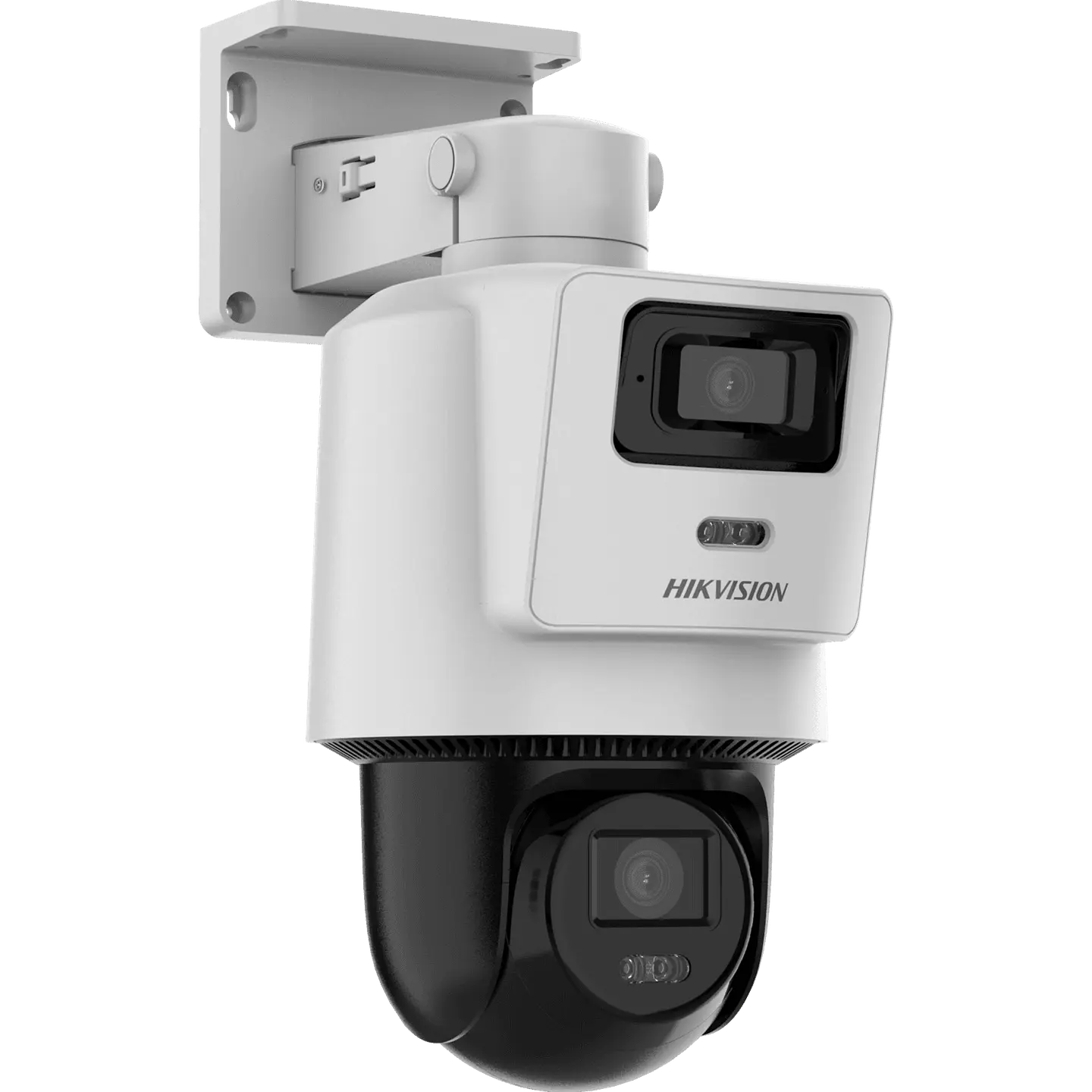 Cámara Hikvision TandemVu DS-2SE2C400MWG-E/14 PT IP PoE 4MP + 4MP, Blanca 2