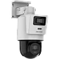 Cámara Hikvision TandemVu DS-2SE2C400MWG-E/14 PT IP PoE 4MP + 4MP, Blanca - Miniatura 2