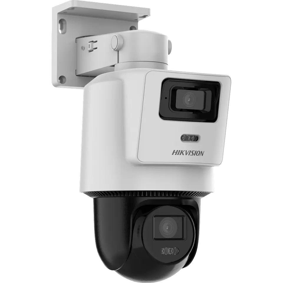 Cámara Hikvision TandemVu DS-2SE2C400MWG-E/14 PT IP PoE 4MP + 4MP, Blanca 2