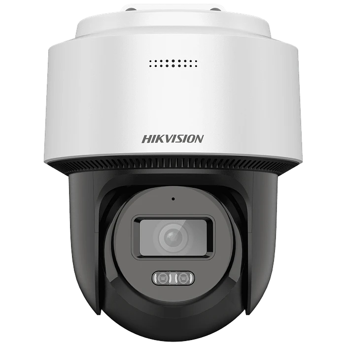 Cámara Domo Hikvision DS2DE2C400MWG-E, IP, 4MP, PT, Exterior, con Audio, IR, 30M, Blanco 1