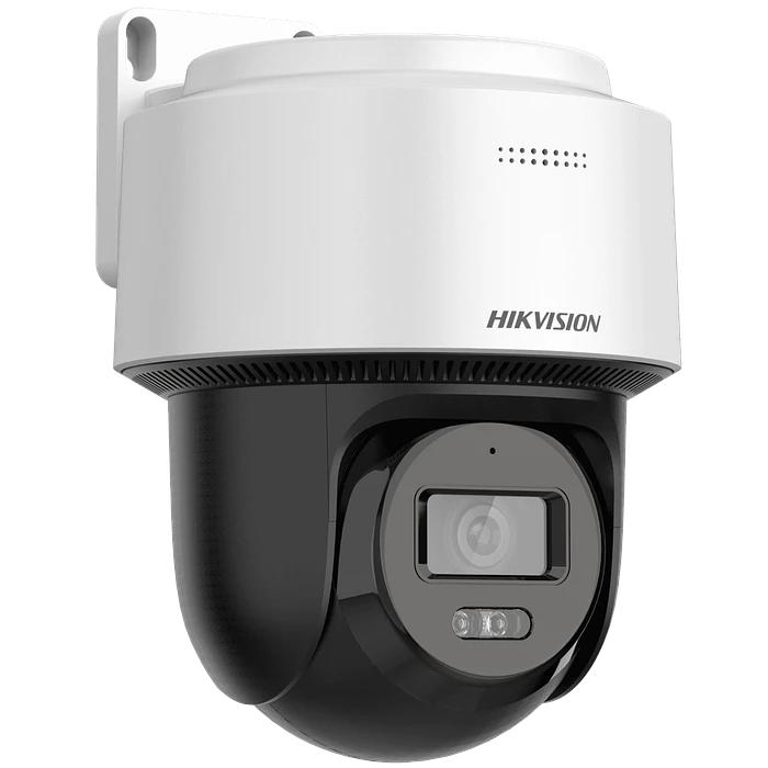 Cámara Domo Hikvision DS2DE2C400MWG-E, IP, 4MP, PT, Exterior, con Audio, IR, 30M, Blanco 2