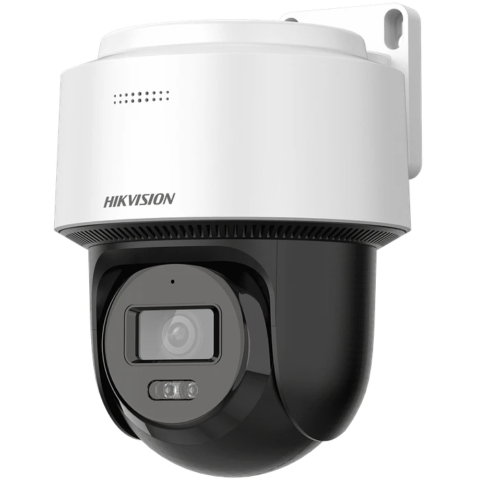 Cámara Domo Hikvision DS2DE2C400MWG-E, IP, 4MP, PT, Exterior, con Audio, IR, 30M, Blanco 3