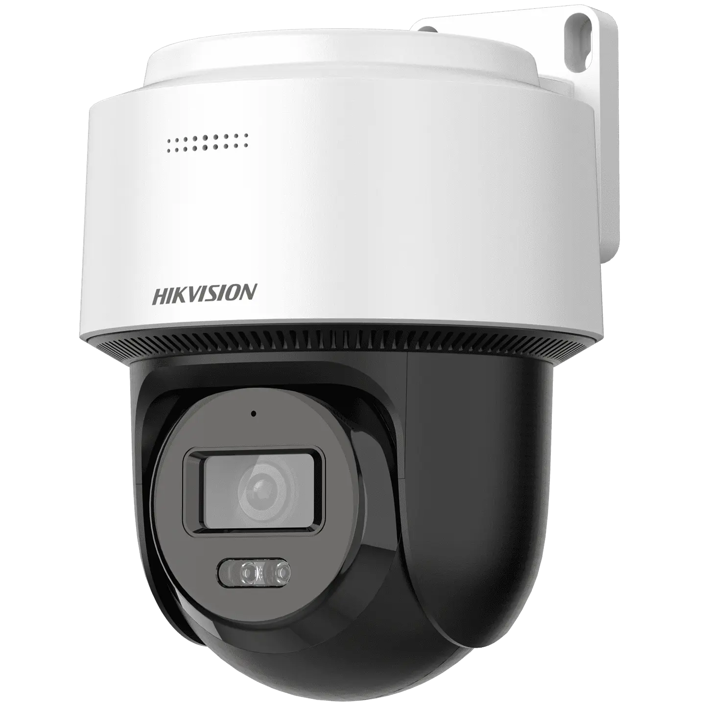 Cámara Domo Hikvision DS2DE2C400MWG-E, IP, 4MP, PT, Exterior, con Audio, IR, 30M, Blanco 3