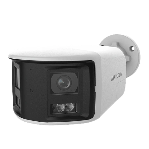 Cámara Panorámica Hikvision EasyLink DS-2CFW06-P, Exterior 3K 6MP 180° WiFi 6, Blanco 