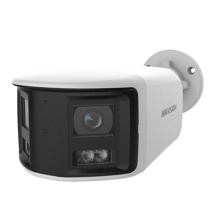 Cámara Panorámica Hikvision EasyLink DS-2CFW06-P, Exterior 3K 6MP 180° WiFi 6, Blanco  1