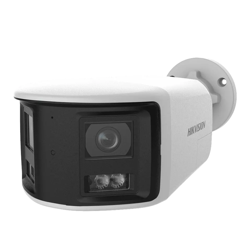 Cámara Panorámica Hikvision EasyLink DS-2CFW06-P, Exterior 3K 6MP 180° WiFi 6, Blanco  1