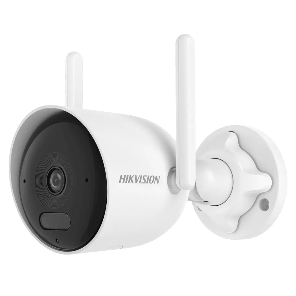 Kit Hikvision NK844WBH, NVR 8 Canales + 4 Cámaras Bullet 4MP EasyLink WiFi 6, Negro/Blanco 2
