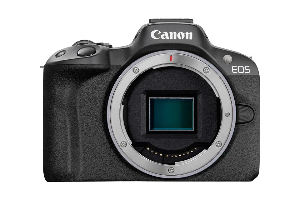 Cámara Canon EOS R50 Mirrorless 18-45mm Color Negro - KIT 2