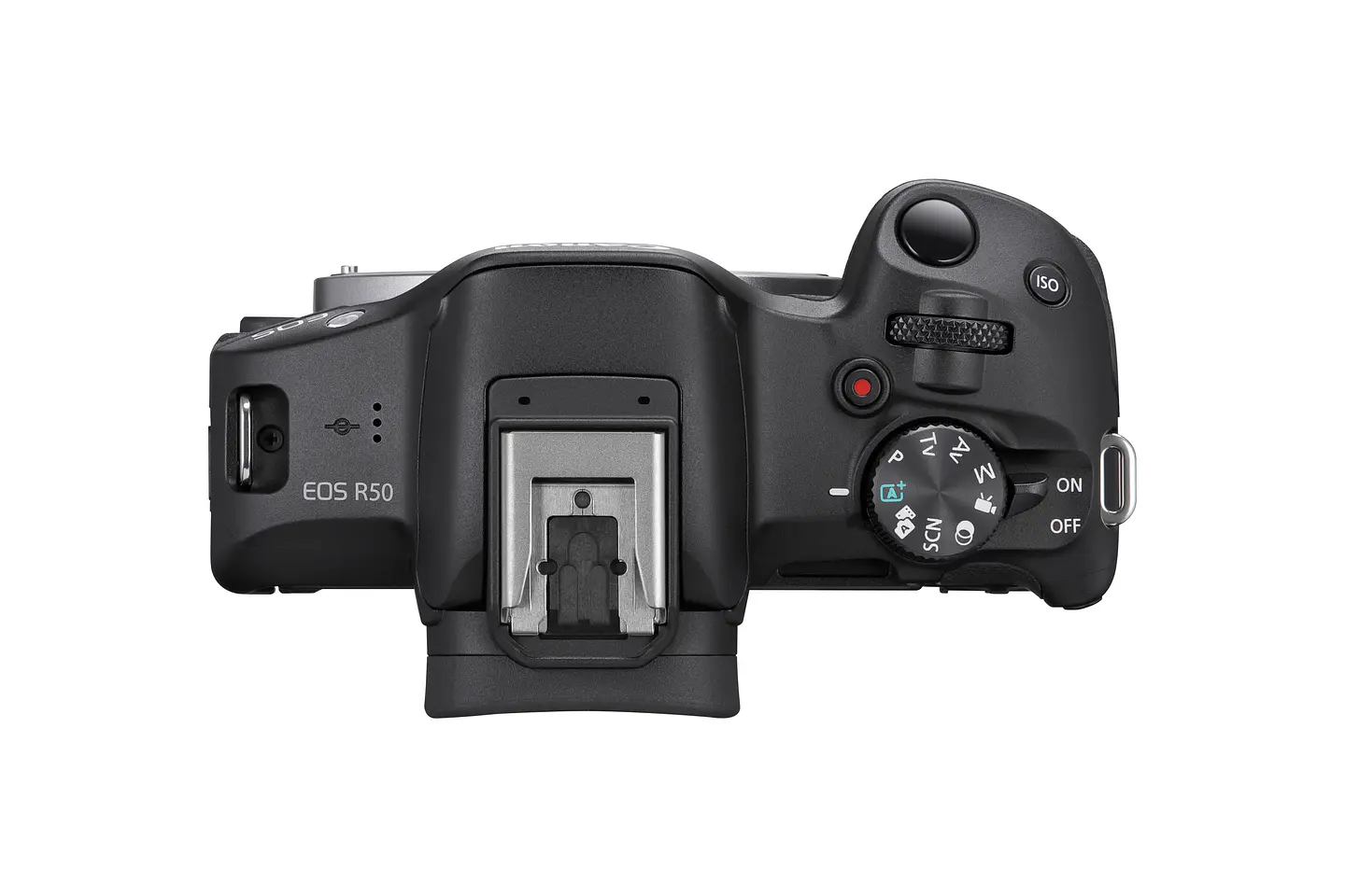 Cámara Canon EOS R50 Mirrorless 18-45mm Color Negro - KIT 3