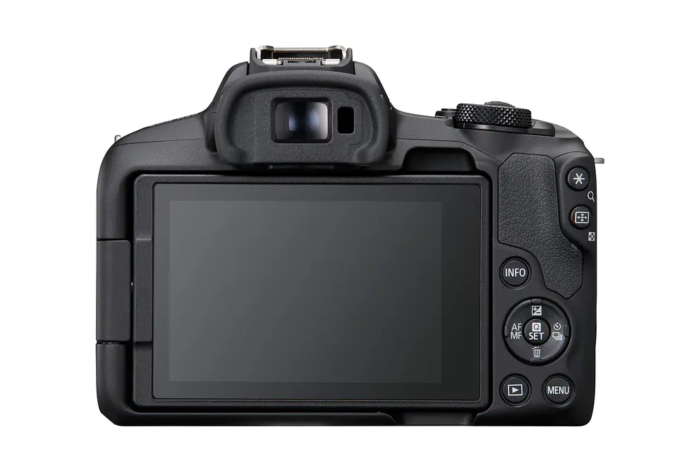 Cámara Canon EOS R50 Mirrorless 18-45mm Color Negro - KIT 4