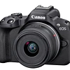 Cámara Canon EOS R50 Mirrorless 18-45mm Color Negro - KIT 6