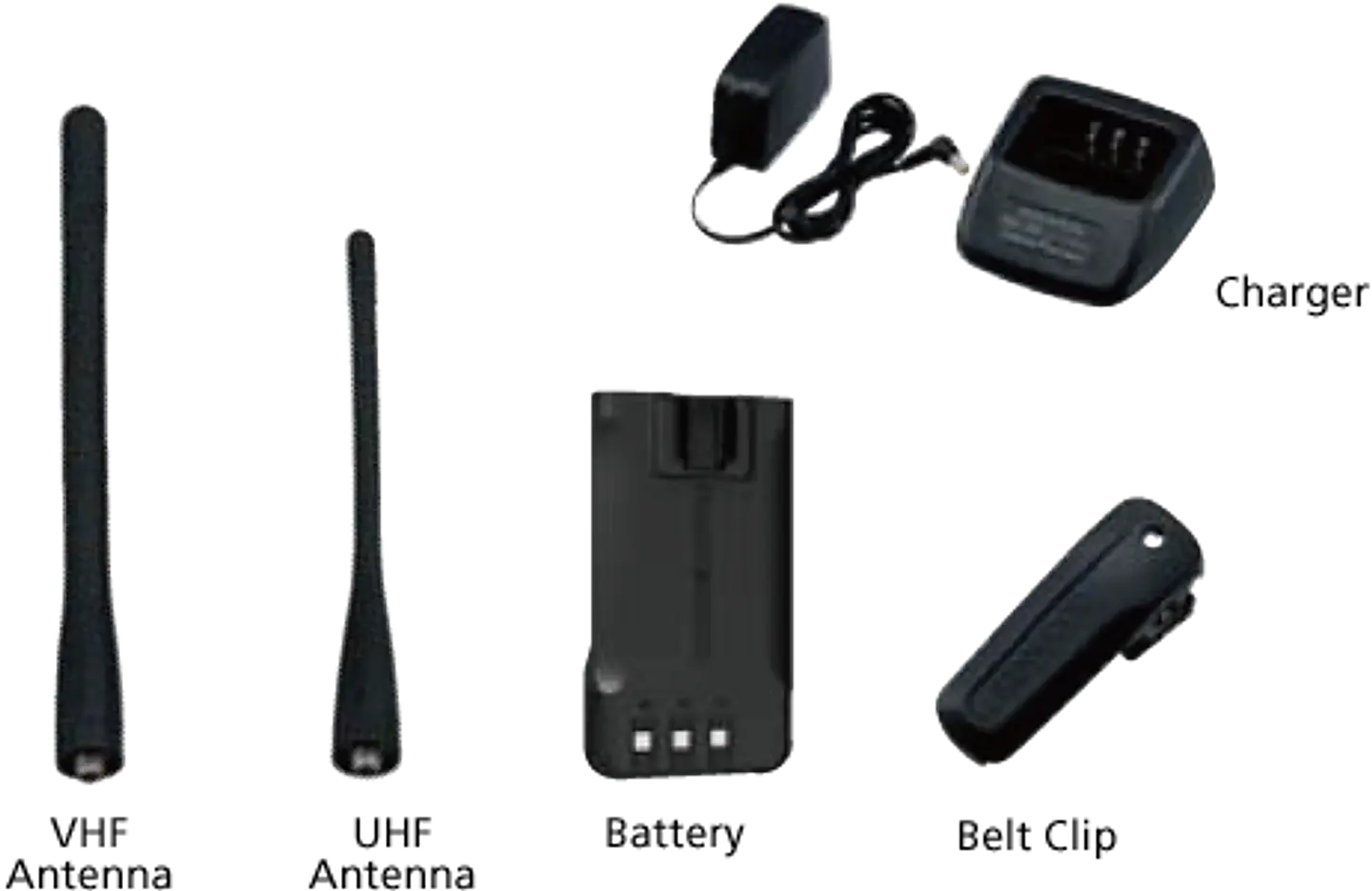 Radio Portátil Kenwood TK-3000 Analógico UHF 4W 16 Canales 4