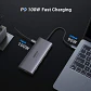UGREEN Revodok Pro 109 USB C Hub 9 in 1 Docking Station10Gbps USB C 3.2 HDMI 100W Power Delivery SD/TF for Computer - Miniatura 2