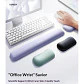 UGREEN Keyboard Wrist Rest Memory Foam Ergonomic Palm Support Non Slip Pu Base Lycra Fabric For Mechanical Keyboard Office Desk - Miniatura 1