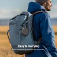 UGREEN Storage Case Bag for Airpods Charger Cable Bluetooth Headphones Funds Luxury Storage Case - thumbnail 3
