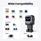 Cargador UGREEN Uno GaN de 65 W con diseño de robot, carga rápida PD y PPS para iPhone 17, 16 y 15, Xiaomi y MacBook Pro - Miniatura 6