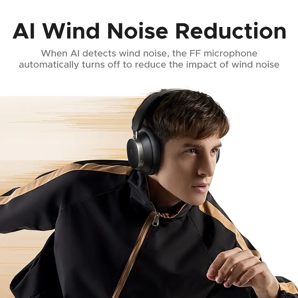 UGREEN Studio Pro 48dB ANC Wireless Headphones Over Ear Bluetooth Earphones Active Noise Cancellation Hi-Res LDAC 120h Playtime 6