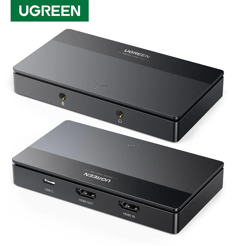 UGREEN HDMI Video Capture Card 4K60Hz HDMI to USB/Type-C Video Grabber Box for Computer Camera Live Stream Record Meeting 7