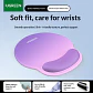 UGREEN Keyboard Wrist Rest Memory Foam Ergonomic Palm Support Non Slip Pu Base Lycra Fabric For Mechanical Keyboard Office Desk - Miniatura 7