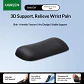 UGREEN Keyboard Wrist Rest Memory Foam Ergonomic Palm Support Non Slip Pu Base Lycra Fabric For Mechanical Keyboard Office Desk - Miniatura 13