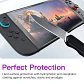 Protector de pantalla de vidrio templado 9H para Nintendo Switch 2, alta definición antirayones - Miniatura 3