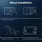 Protector de pantalla de vidrio templado 9H para Nintendo Switch 2, alta definición antirayones - Miniatura 6