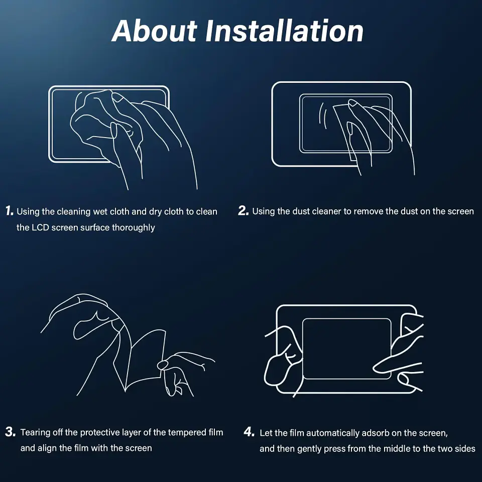 Protector de pantalla de vidrio templado 9H para Nintendo Switch 2, alta definición antirayones 6