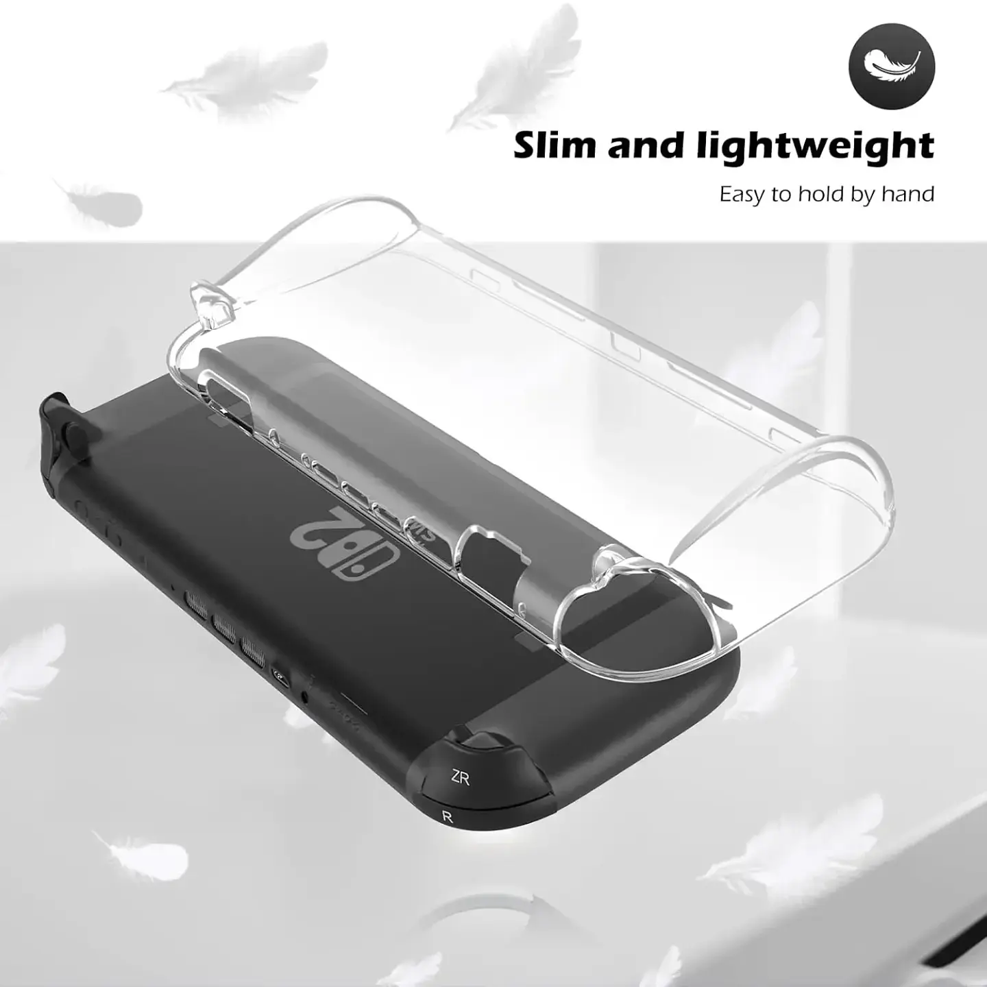 Funda protectora de TPU para Nintendo Switch 2, carcasa flexible antirayones y antigolpes 5