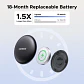 Localizador Bluetooth UGREEN SmartTrack Link compatible con Apple Buscar, para llaves, audífonos y equipaje - thumbnail 3