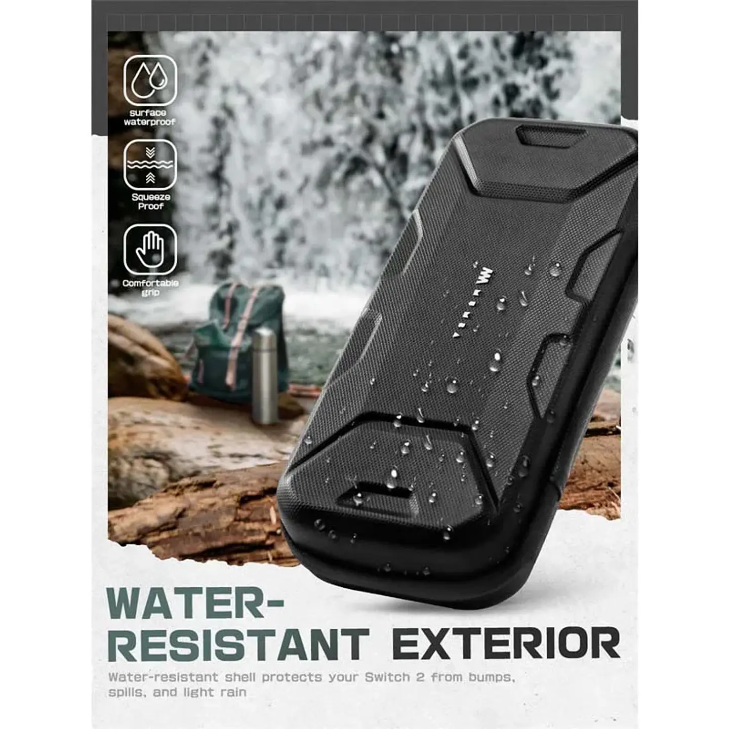 Estuche rígido de viaje para Nintendo Switch 2 2025, protector portátil para consola y accesorios 5