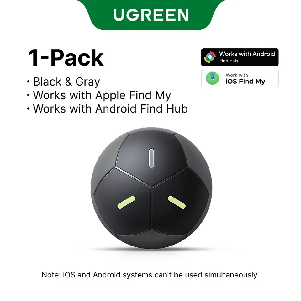 Localizador Bluetooth UGREEN FineTrack Mini Duo para llaves, bolsos y objetos personales 7