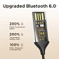Adaptador Bluetooth UGREEN para auto con USB y conector auxiliar de 3,5 mm, manos libres - thumbnail 5