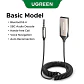 Adaptador Bluetooth UGREEN para auto con USB y conector auxiliar de 3,5 mm, manos libres - thumbnail 8
