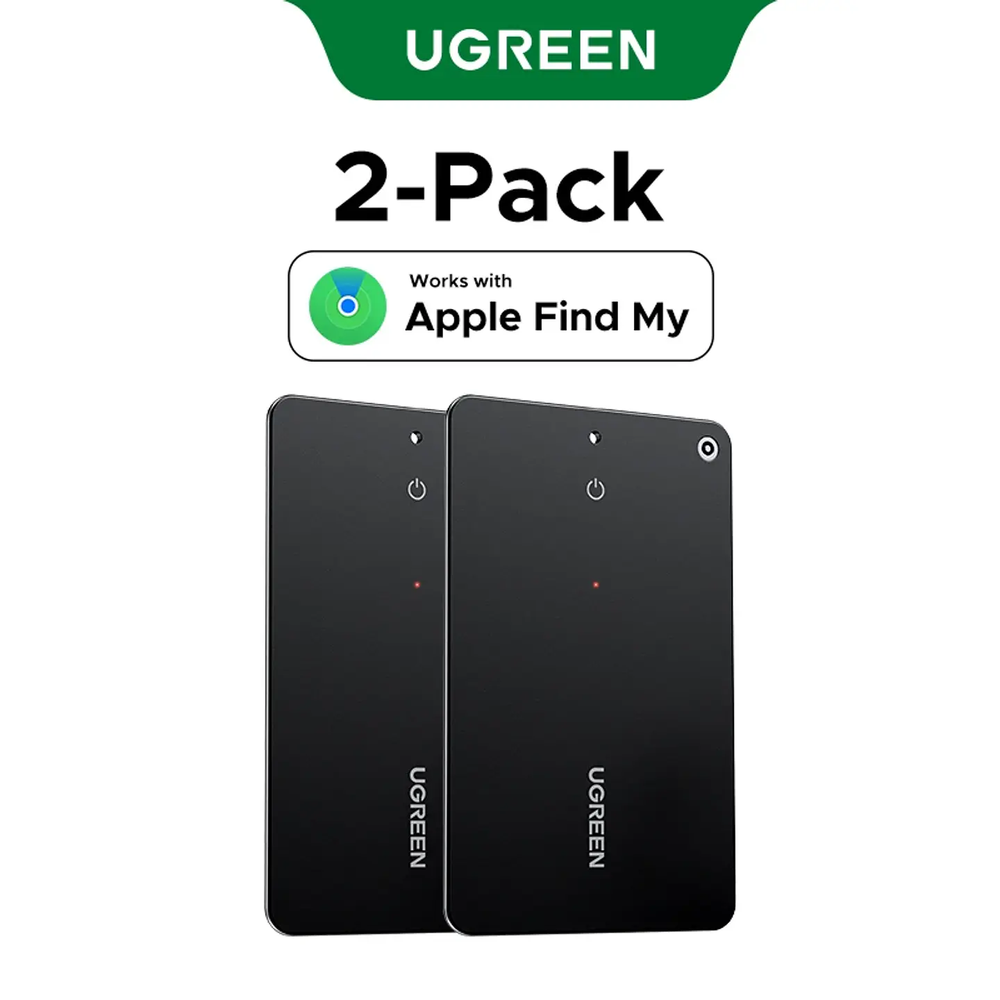 Tarjeta localizadora Bluetooth UGREEN SmartTrack para billetera, pasaporte y equipaje, compatible con Find My Apple 7
