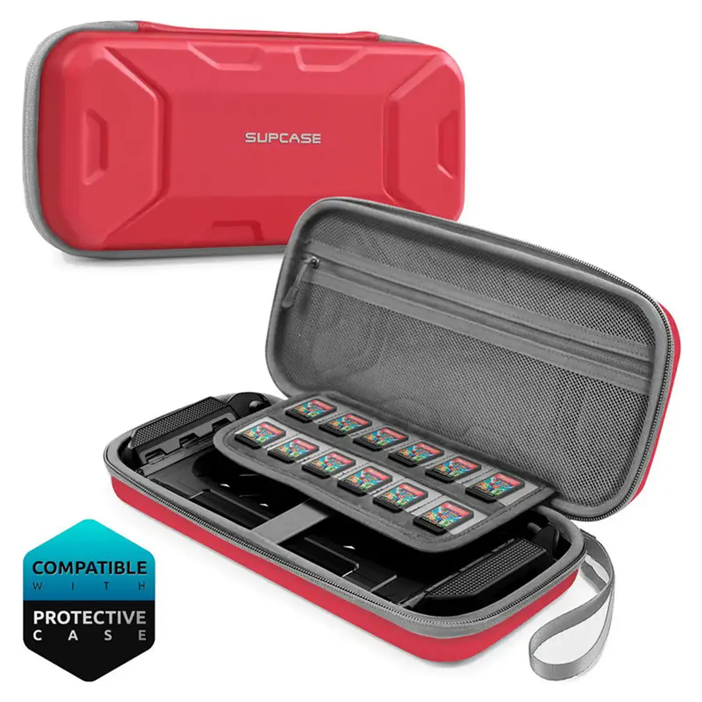 Estuche rígido de viaje para Nintendo Switch 2 2025, protector portátil para consola y accesorios 9