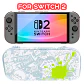 Estuche rígido para Nintendo Switch 2 con 12 ranuras para juegos, diseño Mario y Splatoon - Miniatura 10