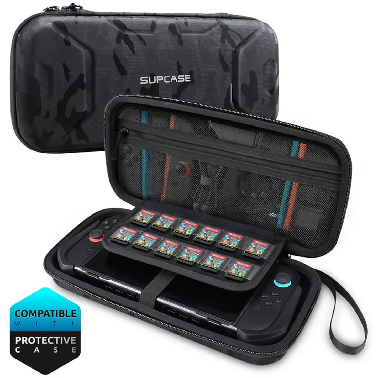 Estuche rígido de viaje para Nintendo Switch 2 2025, protector portátil para consola y accesorios 11