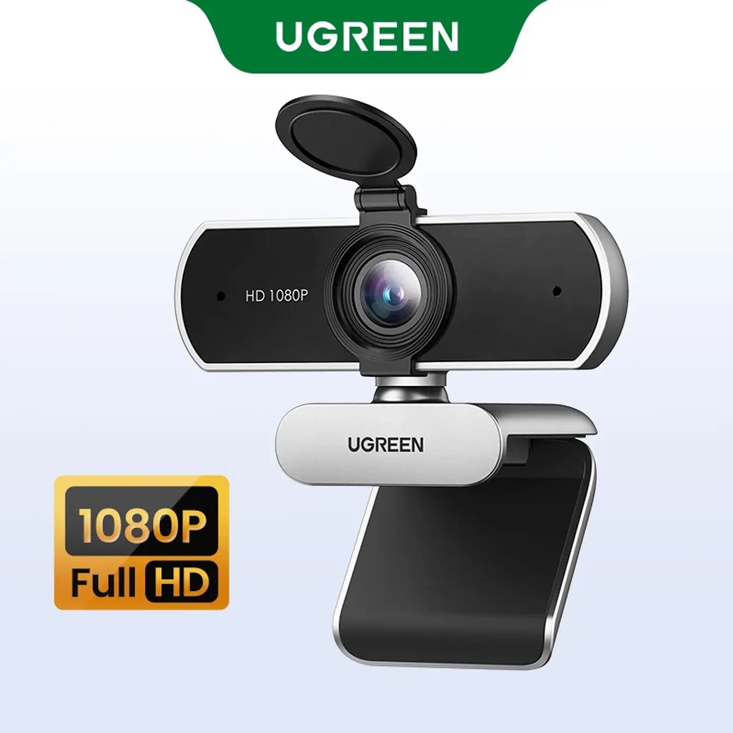 Cámara web UGREEN 4K/1080p de 8 MP para PC, enfoque automático PDAF y dos micrófonos con cancelación de ruido 8