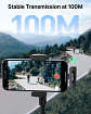 Micrófono inalámbrico de solapa BOYA BY-V3 con cancelación de ruido y batería recargable, para iPhone, Android y cámara - Miniatura 2