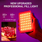 Luz LED RGB portátil recargable para celular, cámara y selfies, 2000 mAh, 3 modos, 2700–6500 K - Miniatura 2