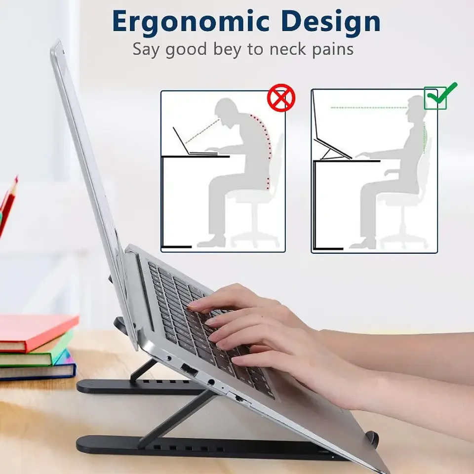 Soporte plegable para laptop, base portátil para notebook 2
